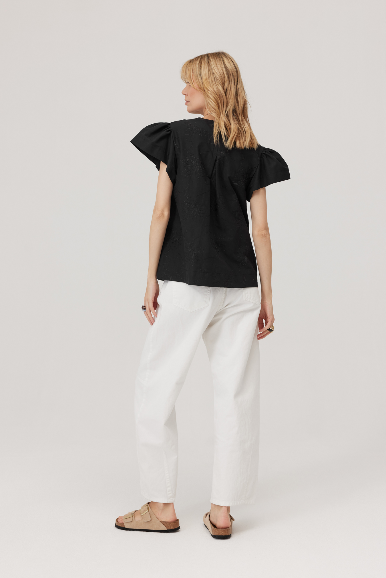 Dreamer Blouse With Ruffle