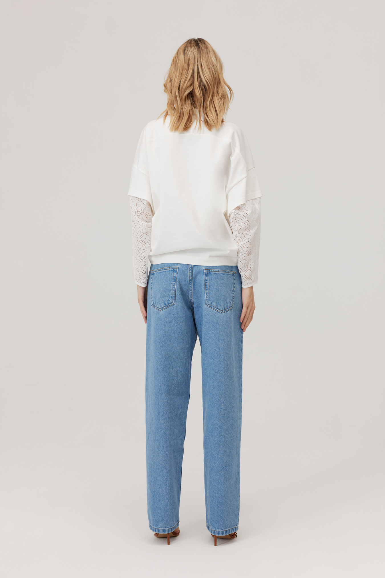 Sugarland White Lace Blouse