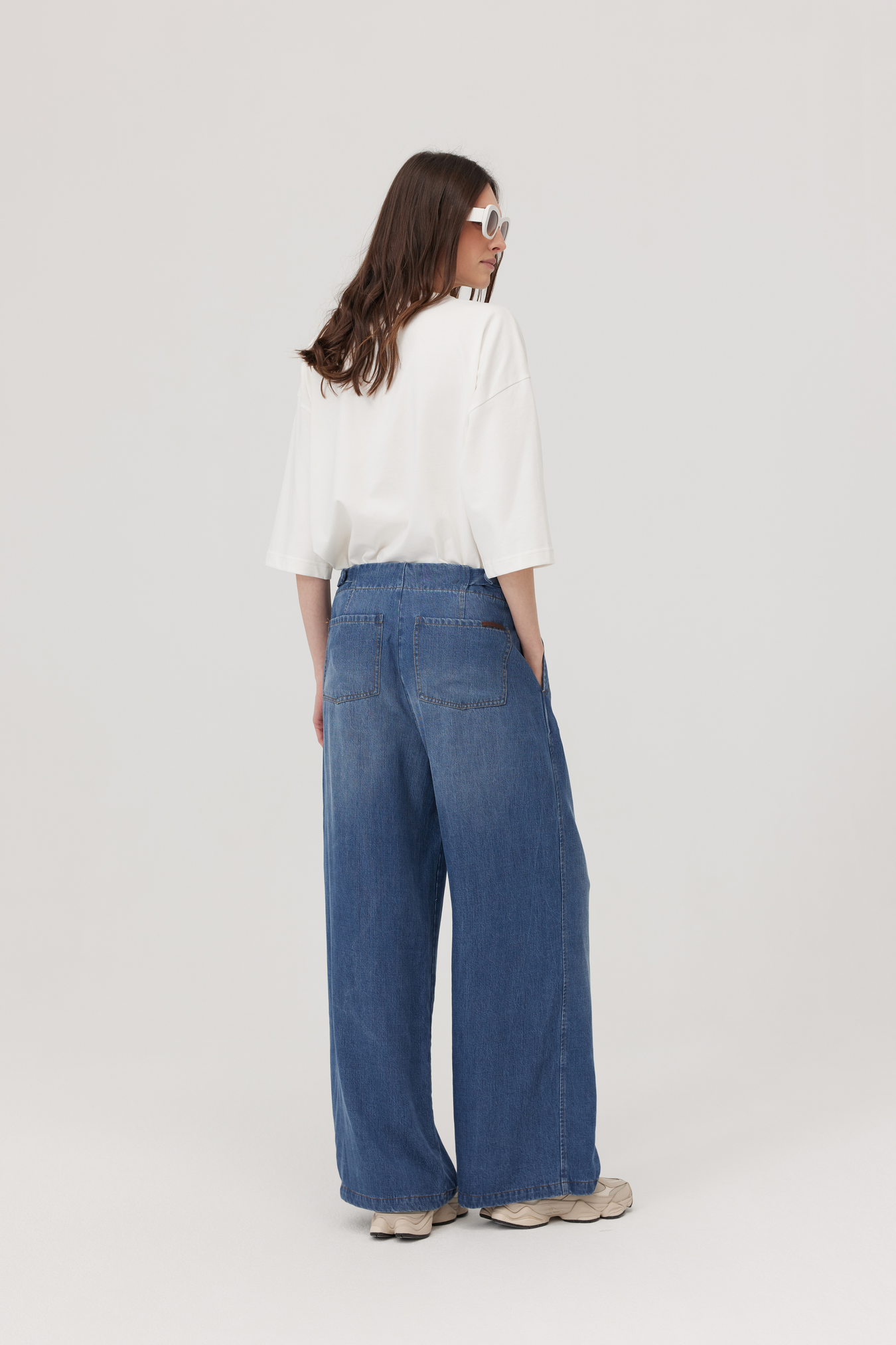 Malm Ecru Cotton T-Shirt