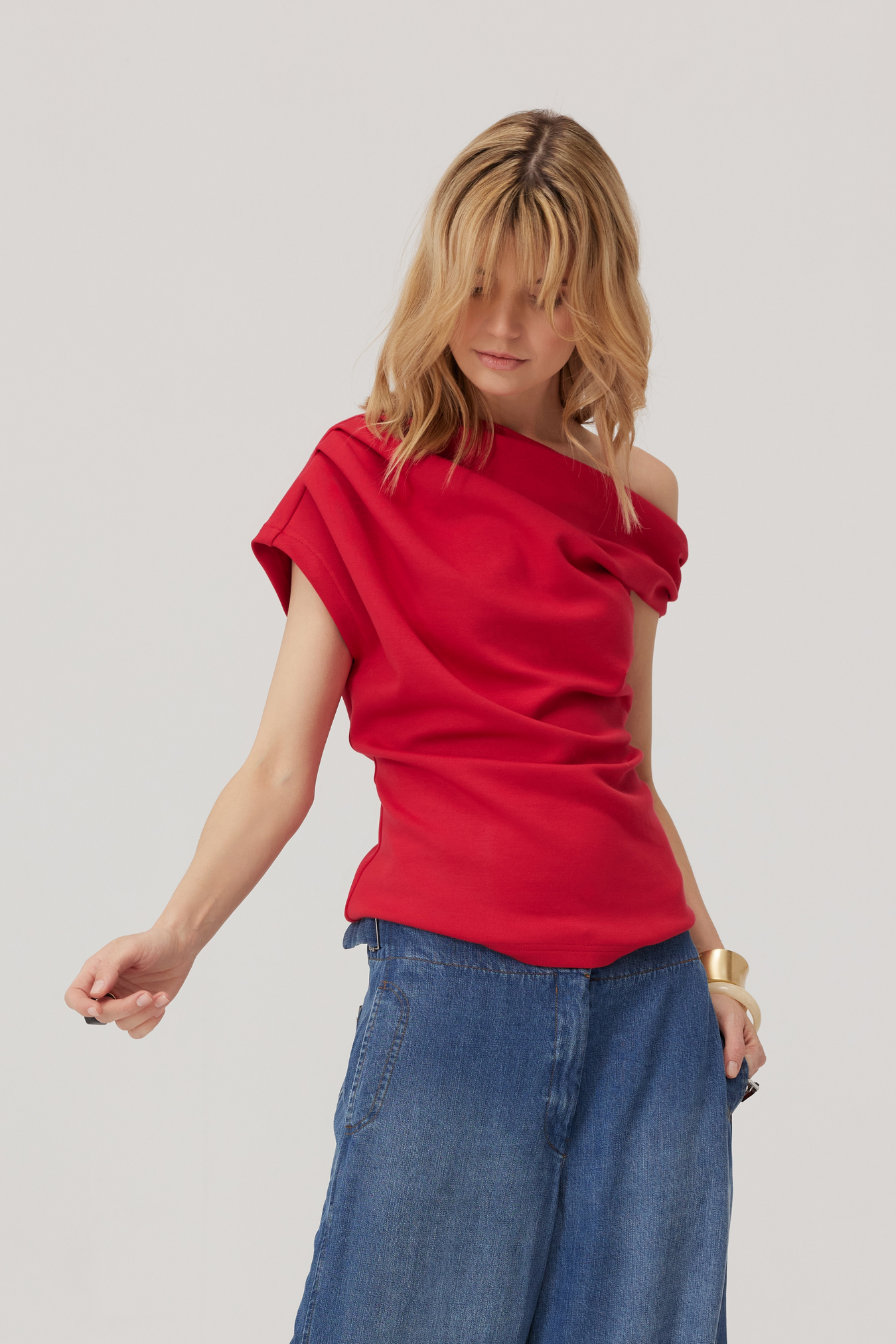 Heartbreaker Micromodal Top In Red