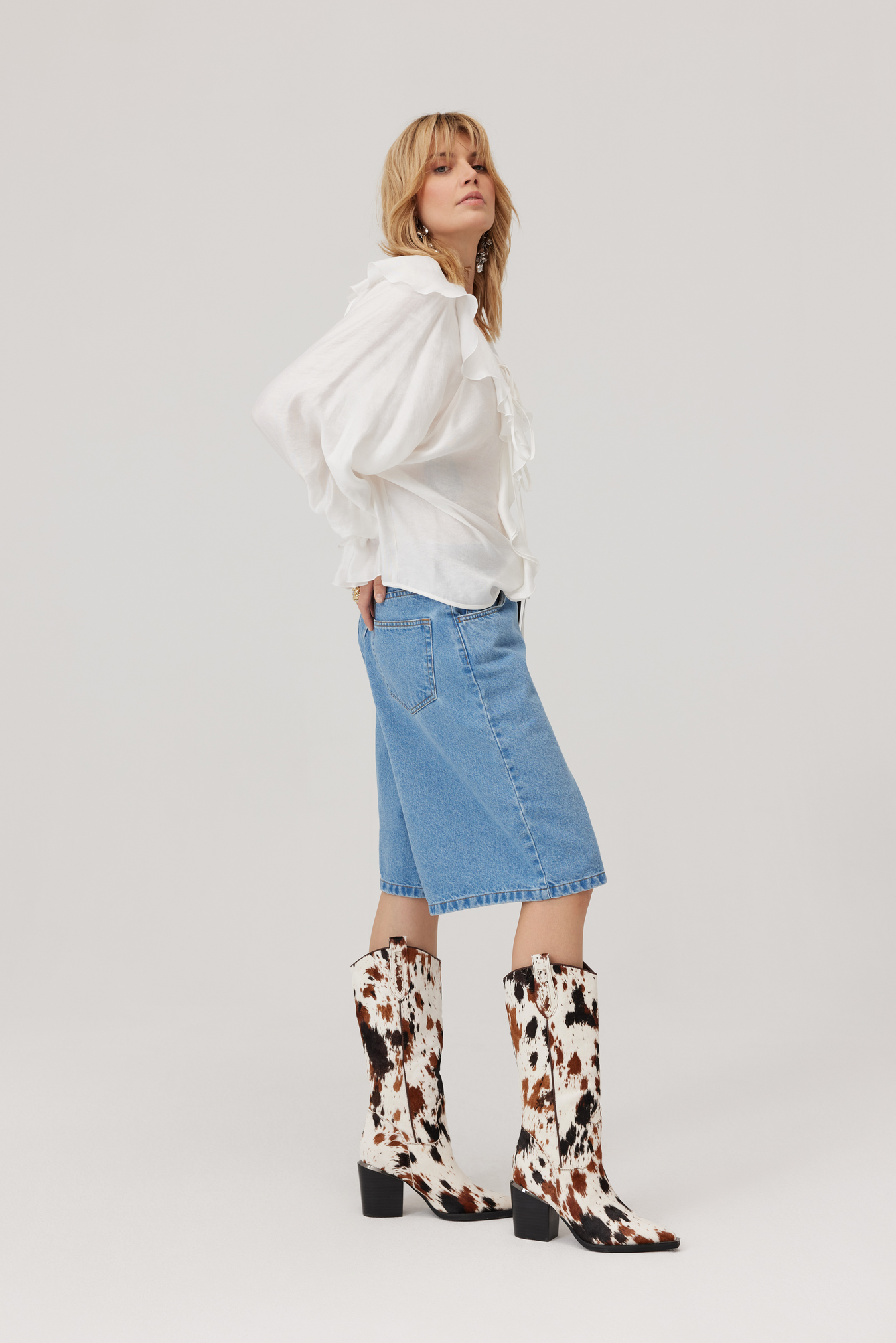 Jolene Ruffled Blouse