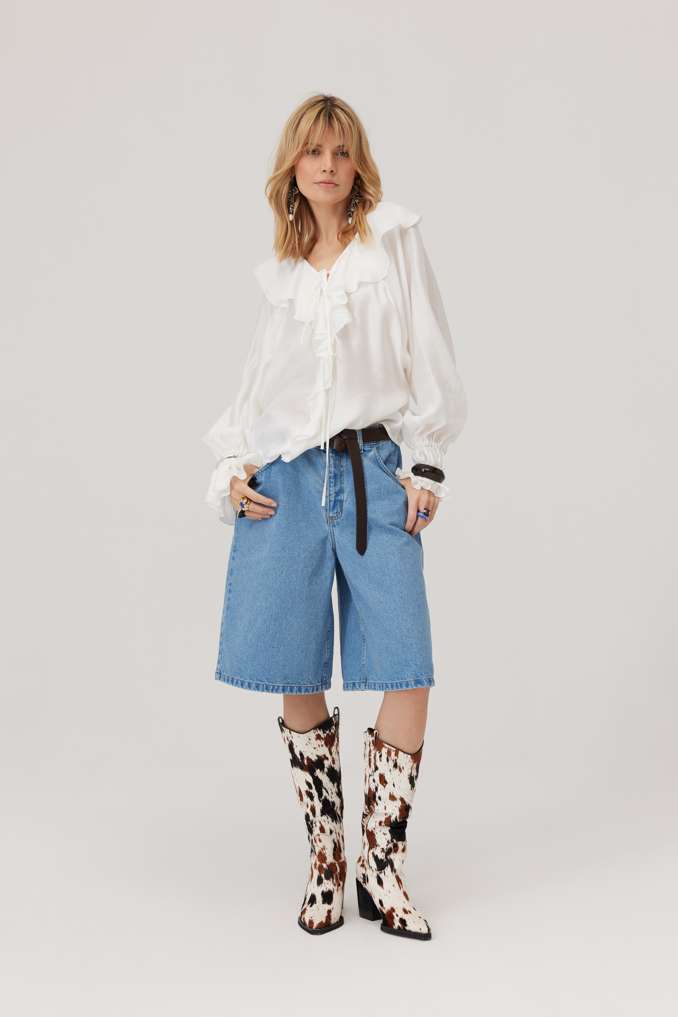 Jolene Ruffled Blouse