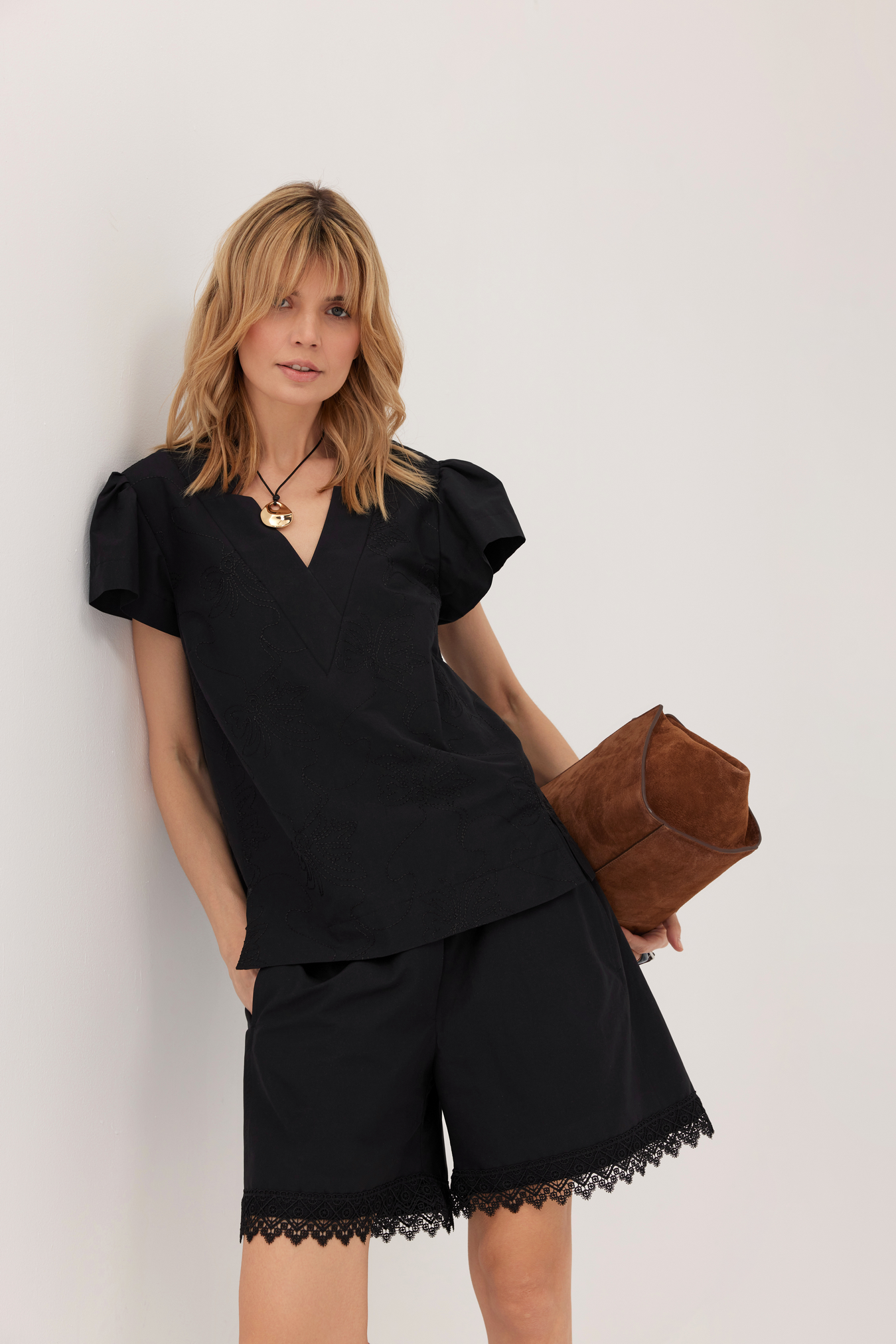 Dreamer Blouse With Ruffle