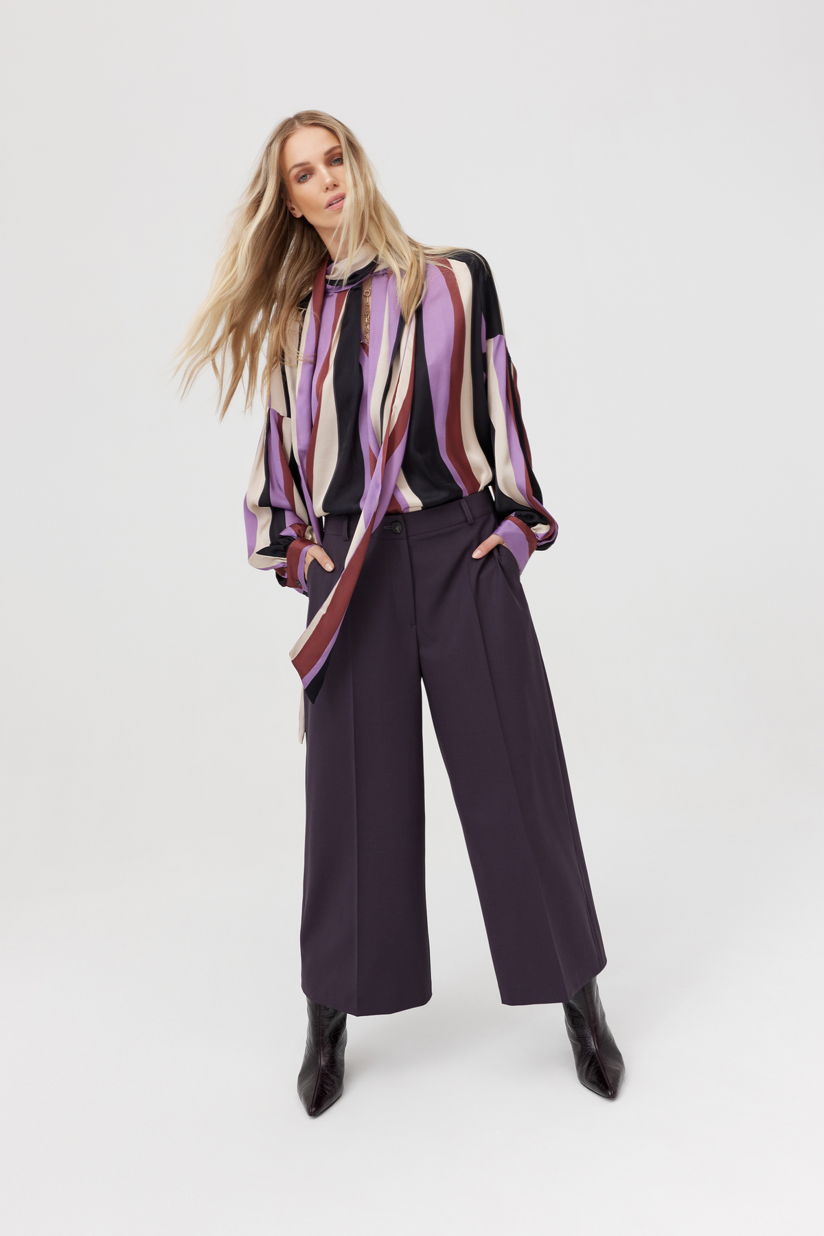 Falun Striped Blouse
