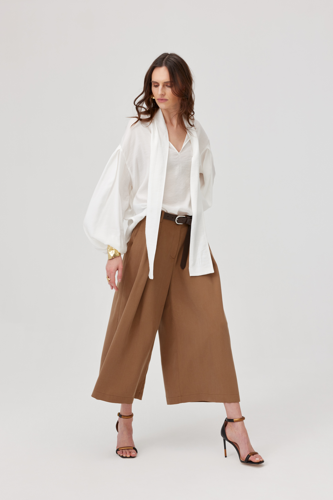 Kala Tie-Front Blouse
