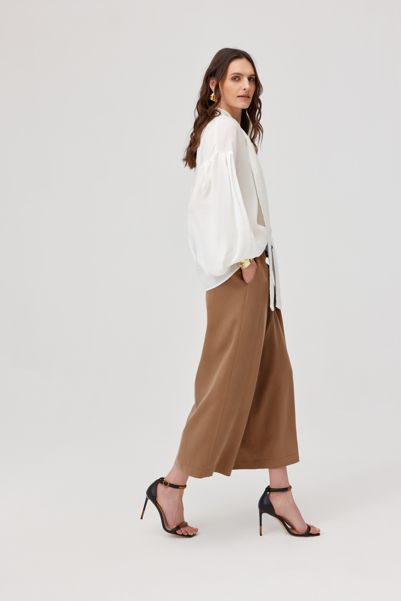 Kala Tie-Front Blouse