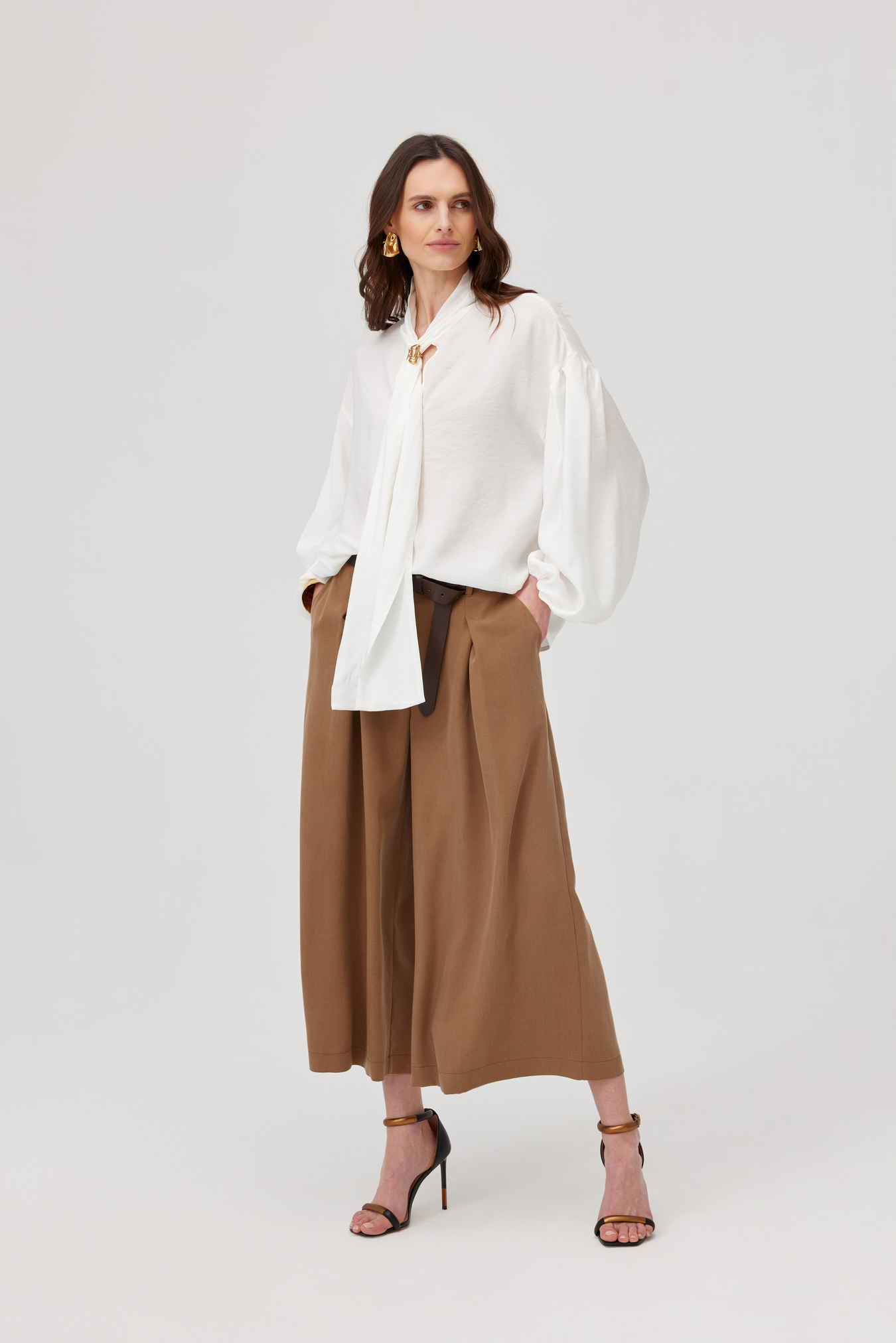Kala Tie-Front Blouse