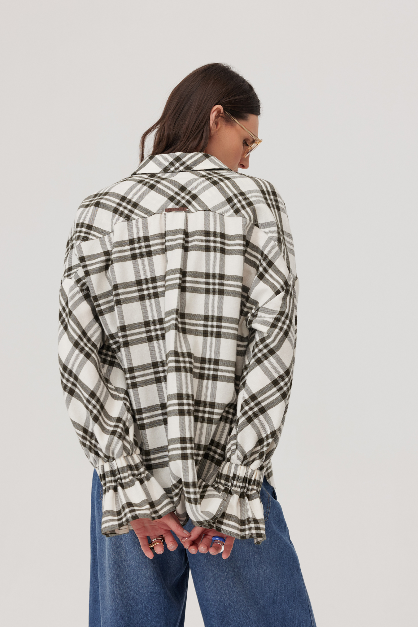 Stylish Checked Blouse Liv