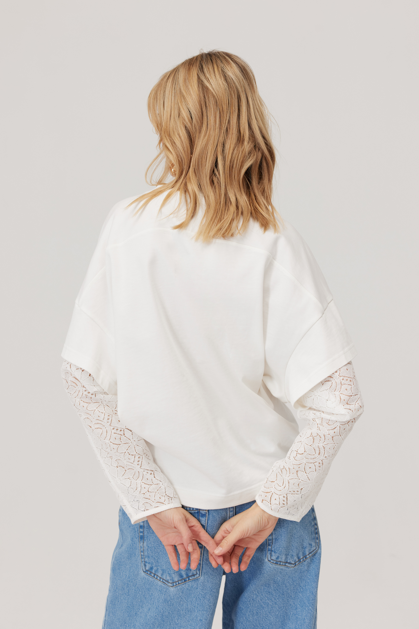 Sugarland White Lace Blouse