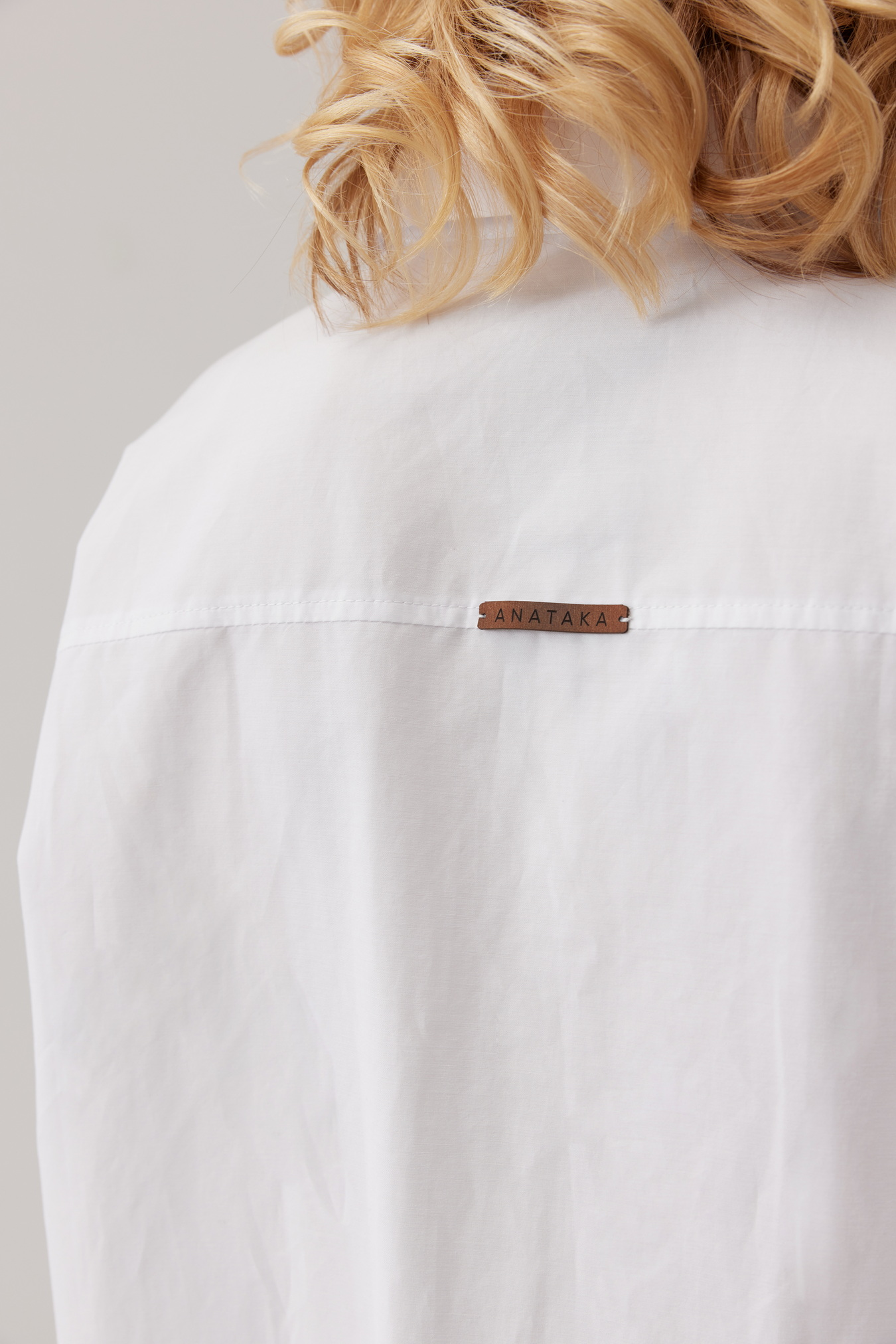 Lorris Oversize Hemd Weiß