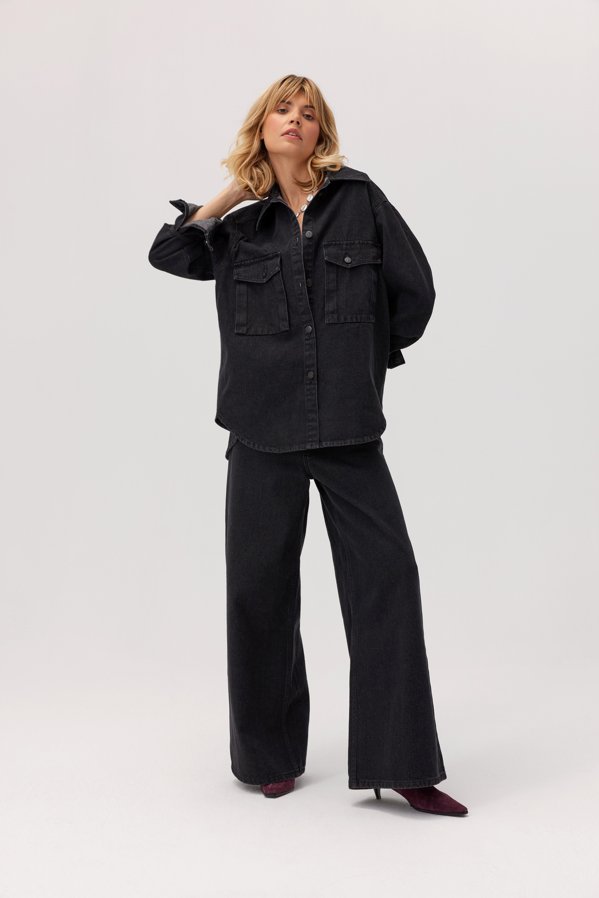 Onda Denim Shirt With Pockets