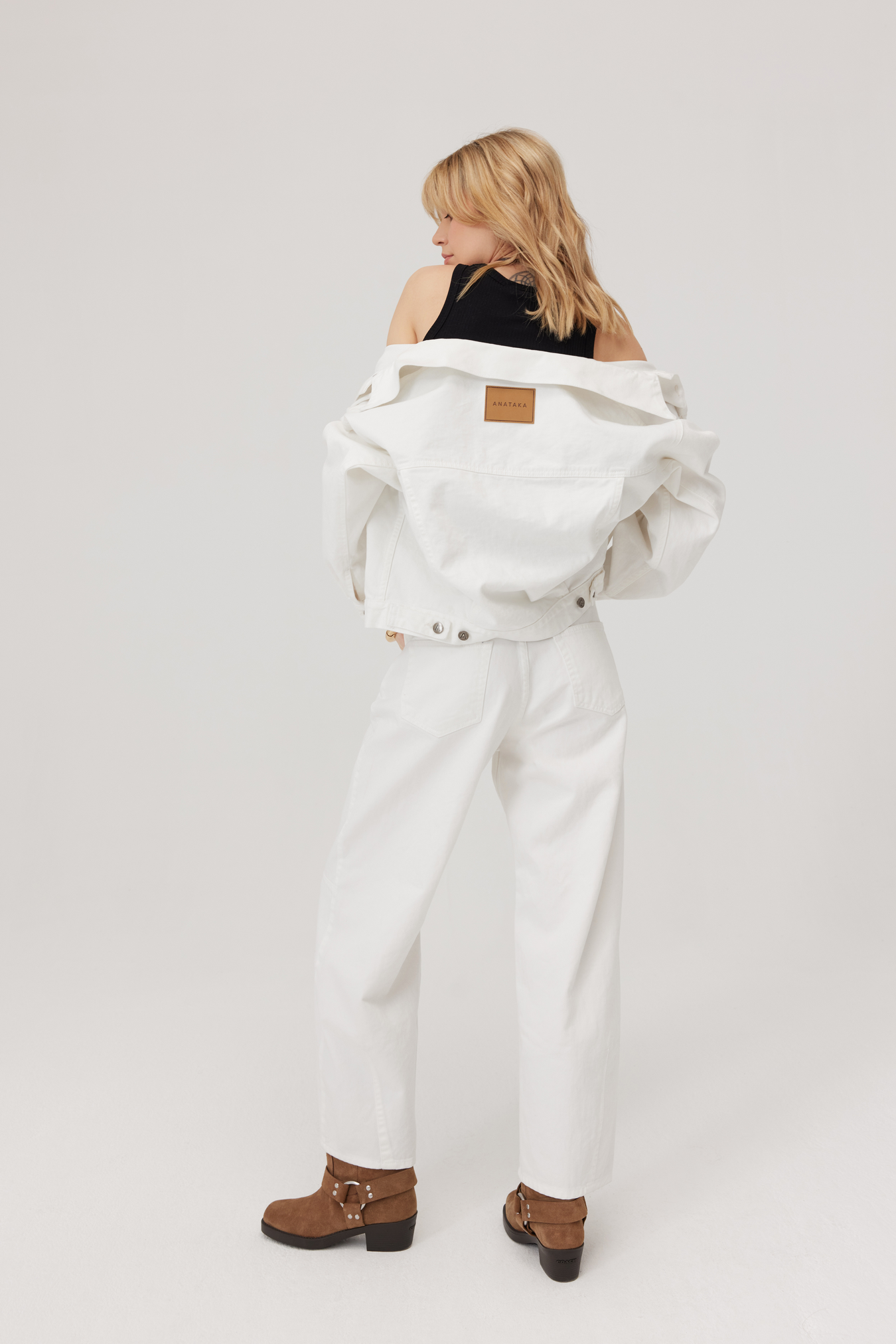 Rodeo White Denim Trousers