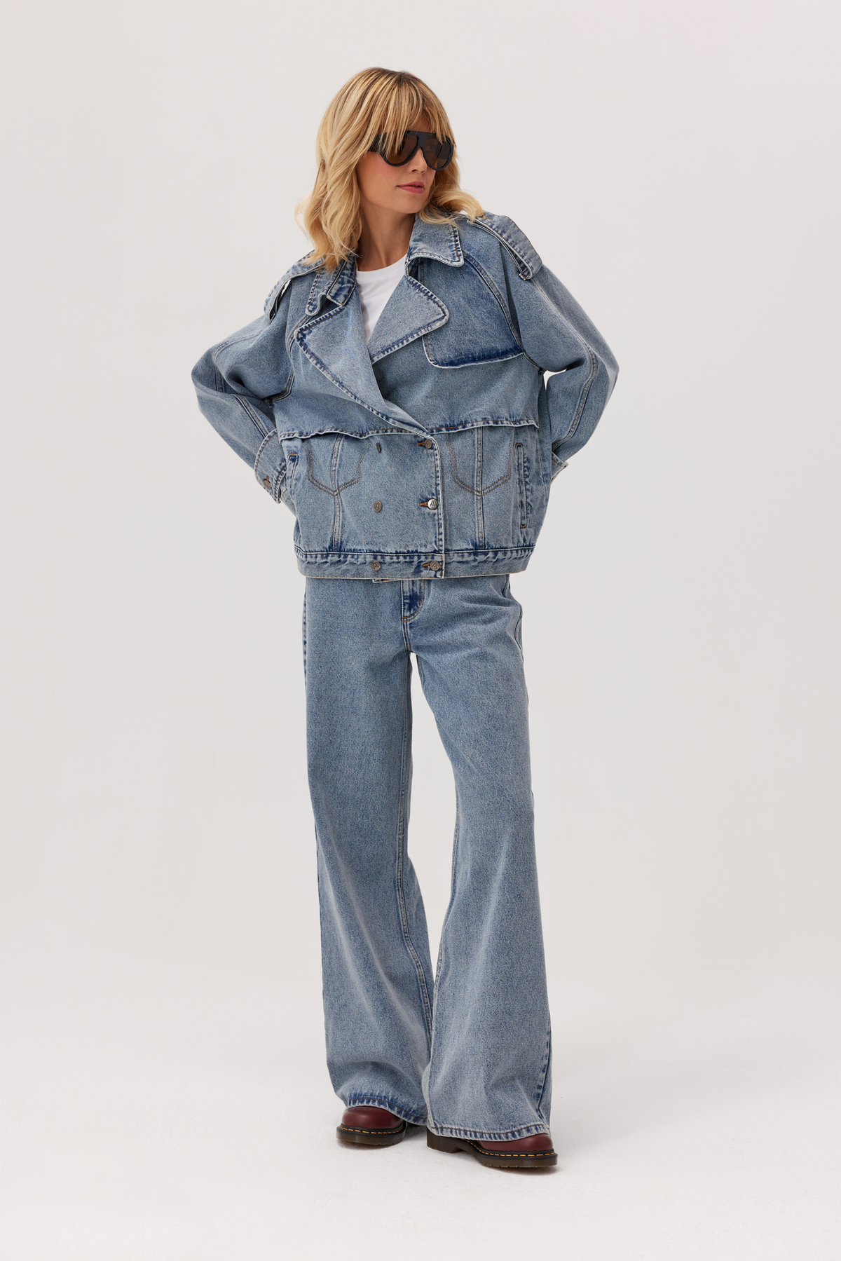 Echo Biker Denim Jacket