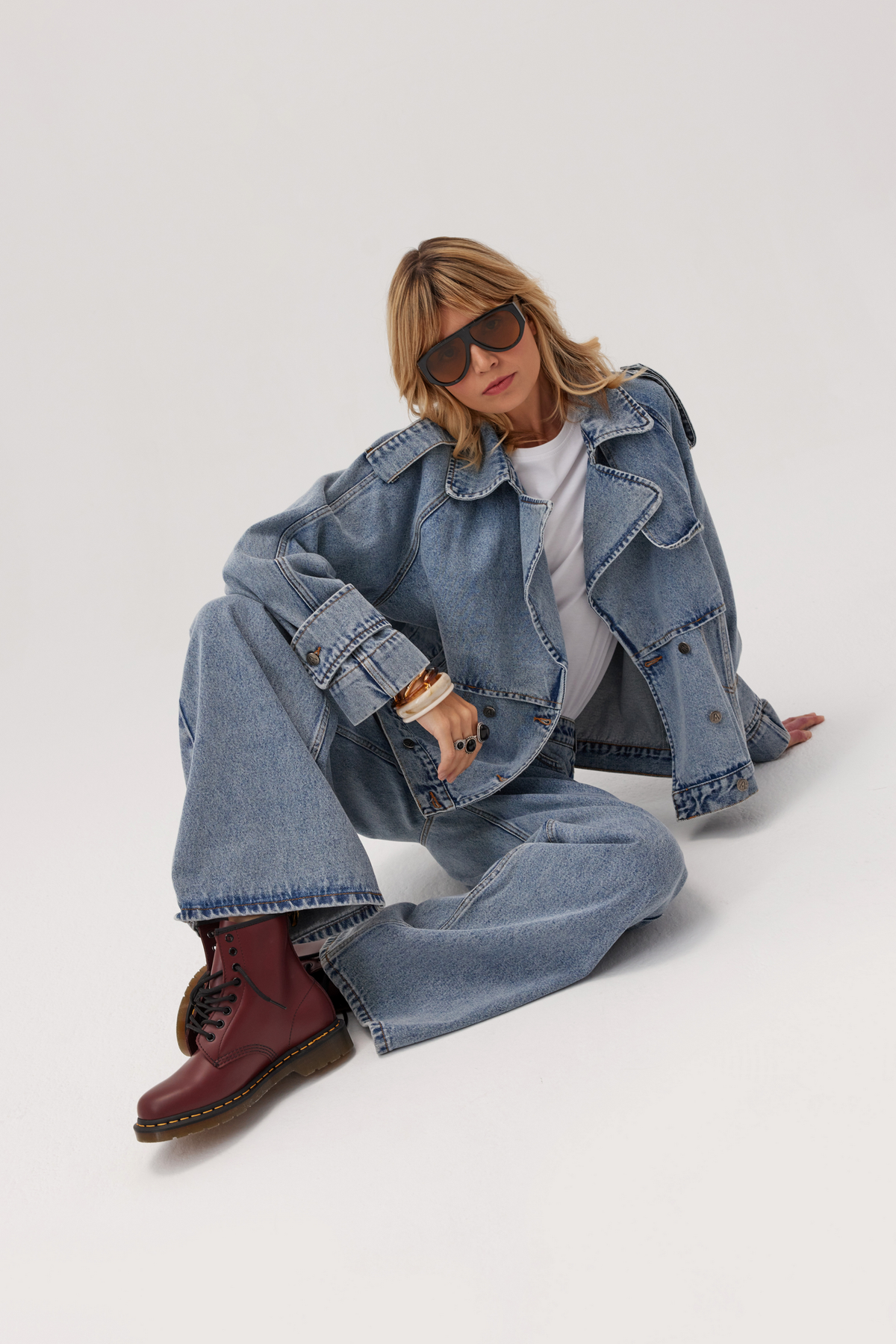 Echo Biker Denim Jacket