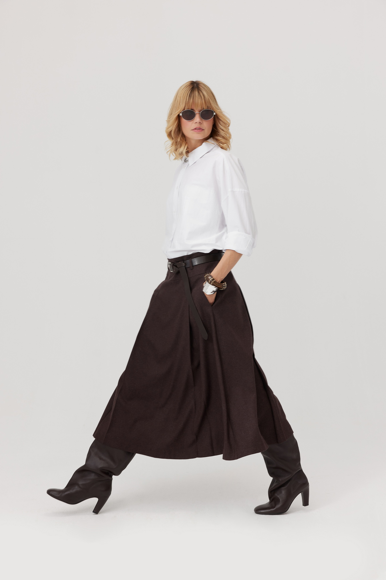 Lorris Oversize Hemd Weiß