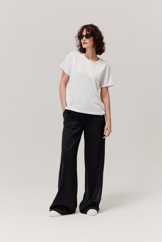 Bono Black Lyocell Trousers