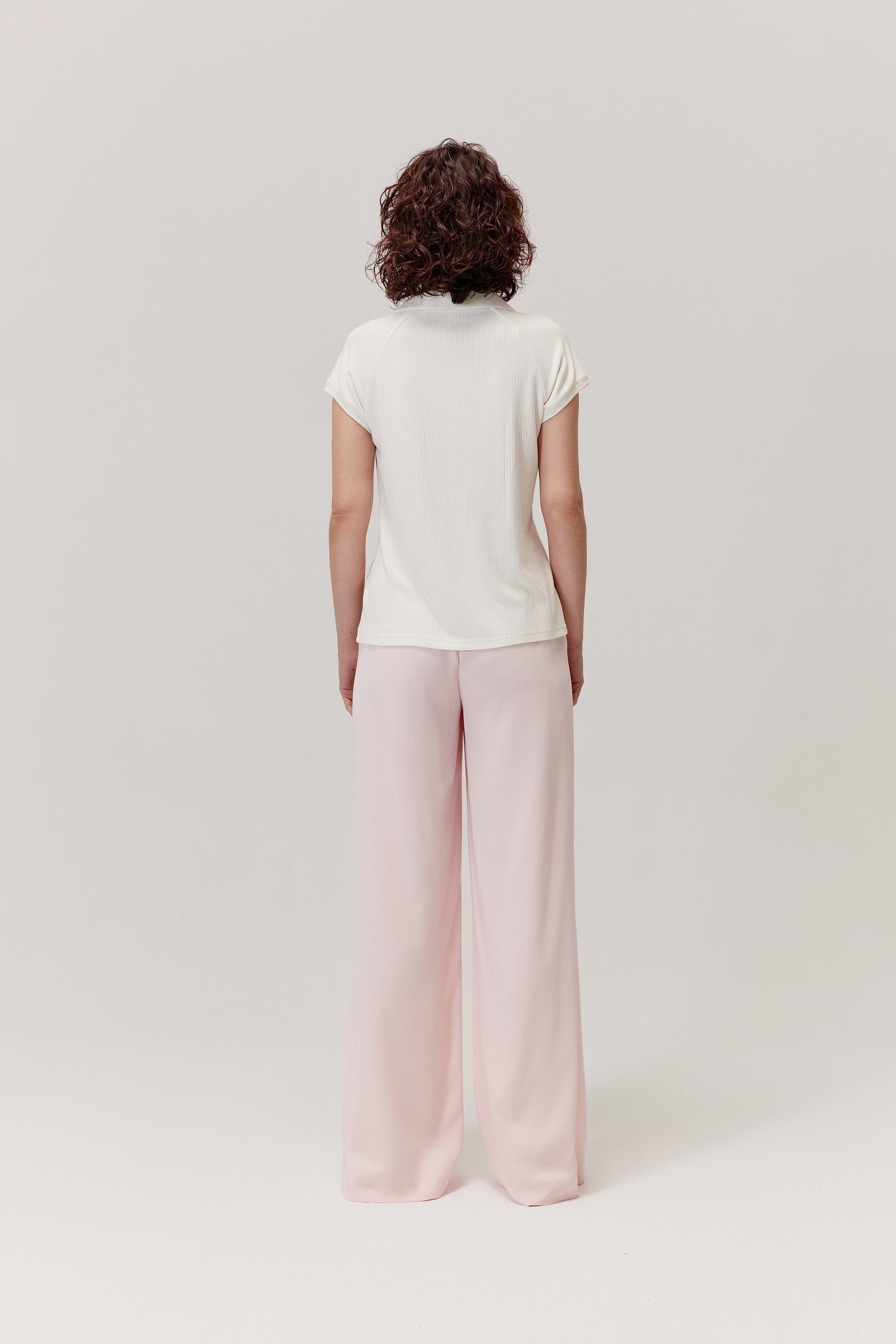 Bono Powder Pink Lyocell Trousers