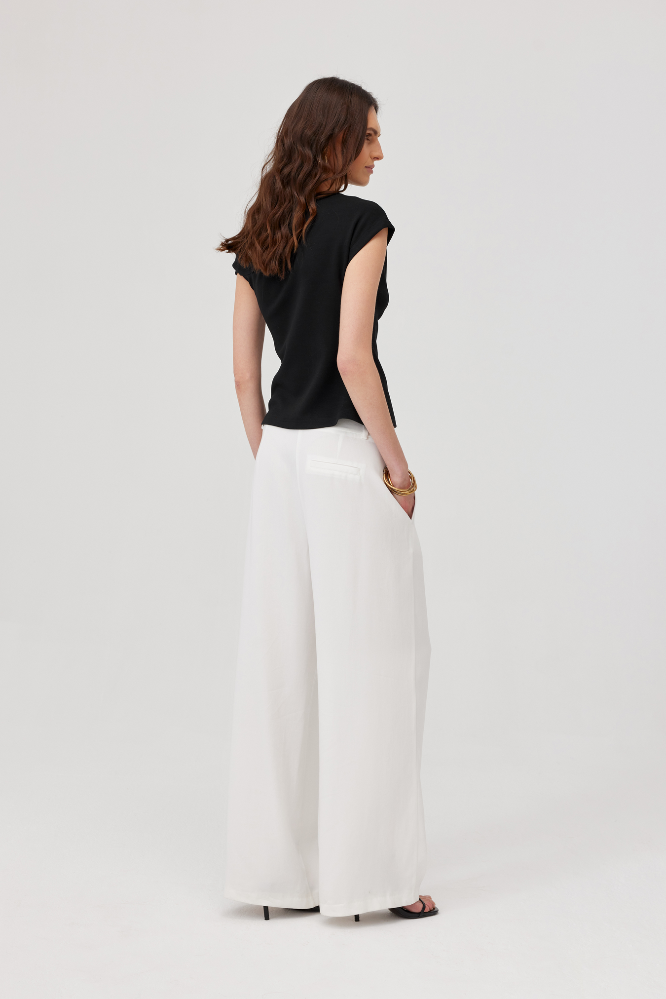 Edgar White Suit Trousers