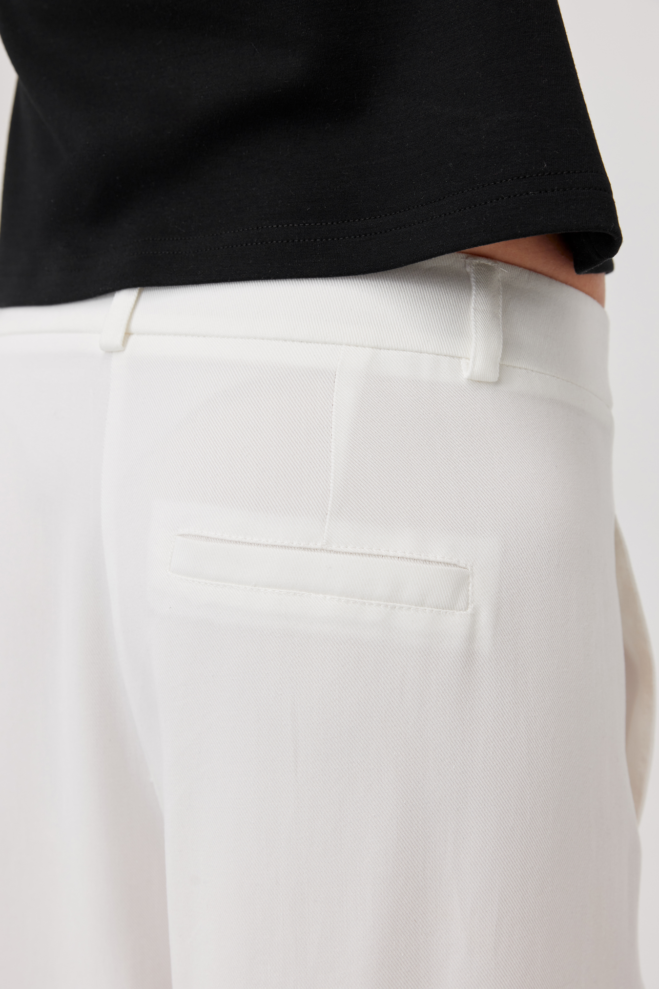 Edgar White Suit Trousers