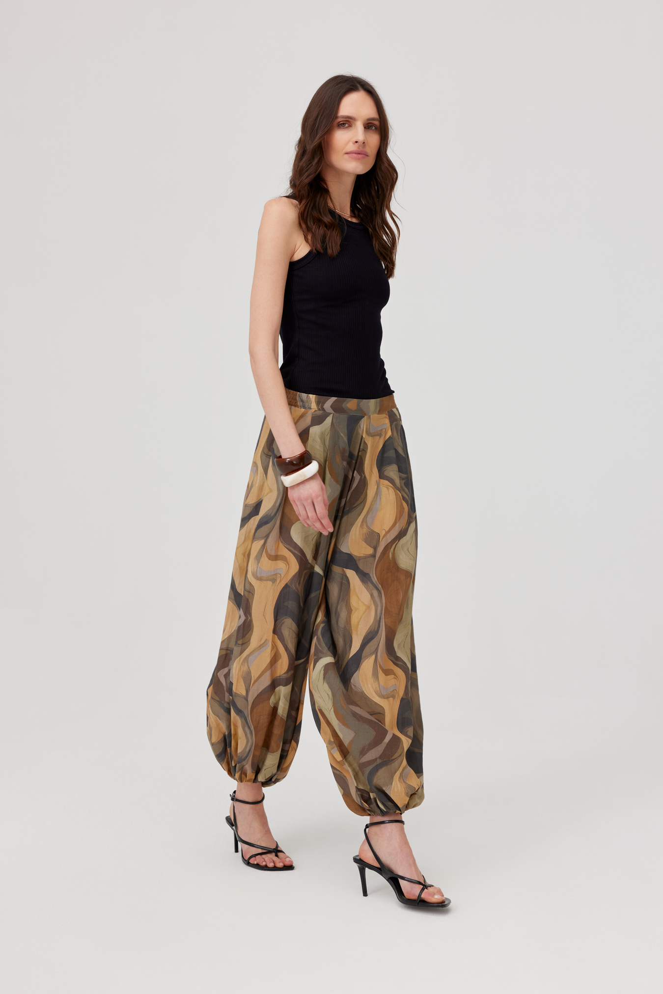 Hania's Printed Trousers