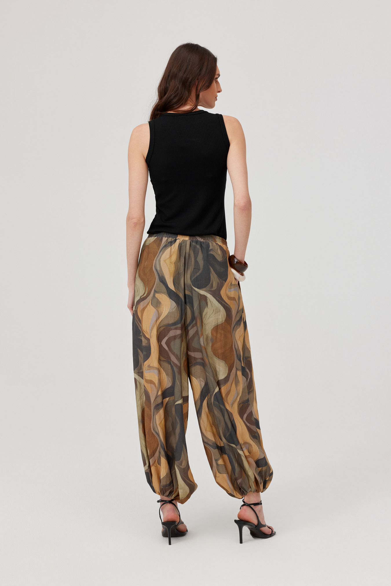 Hania's Printed Trousers