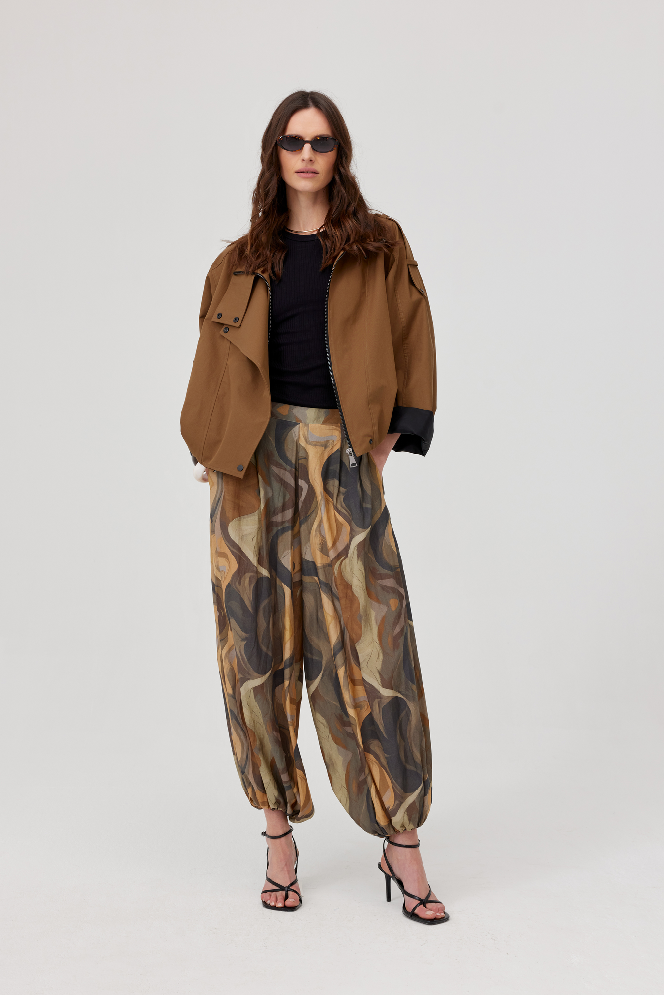Hania's Printed Trousers
