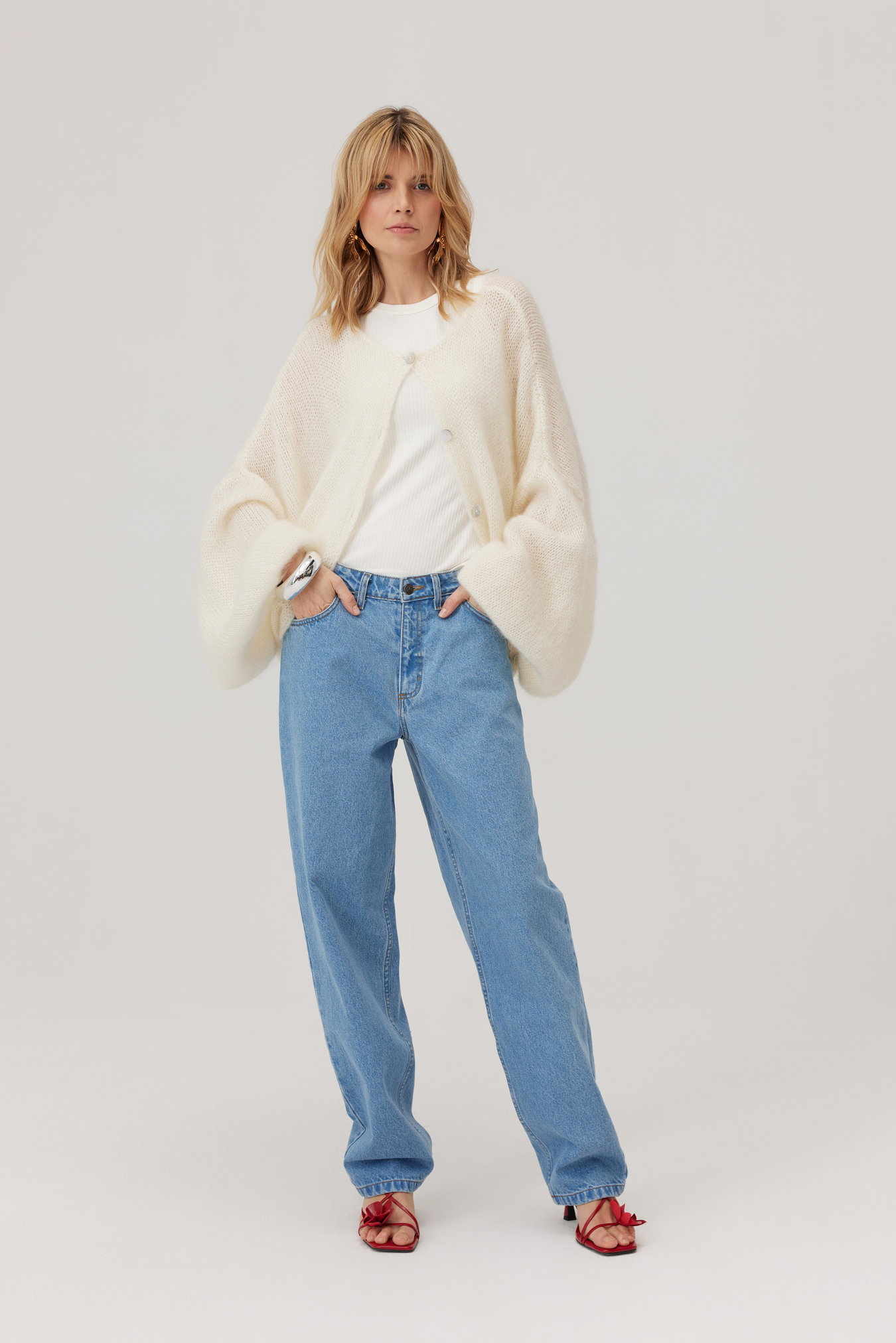 Lasso Denim Trousers