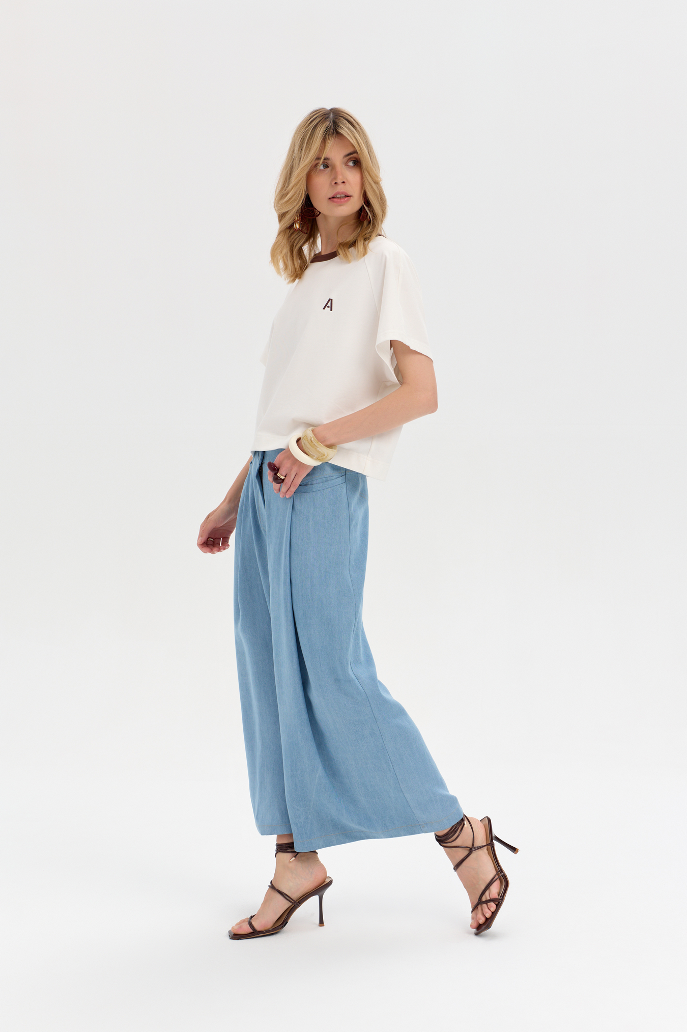 Ralph Blue Lyocell Trousers