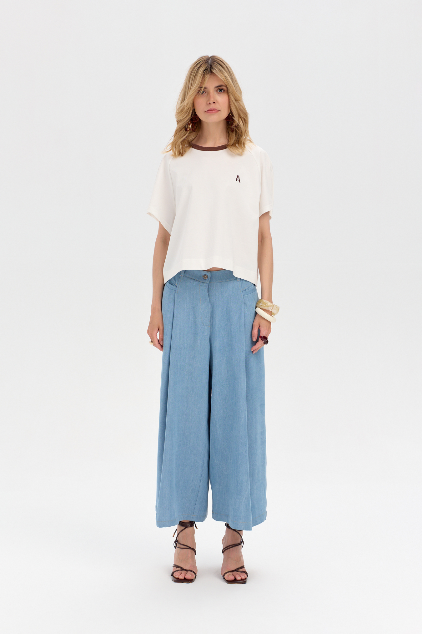 Ralph Blue Lyocell Trousers