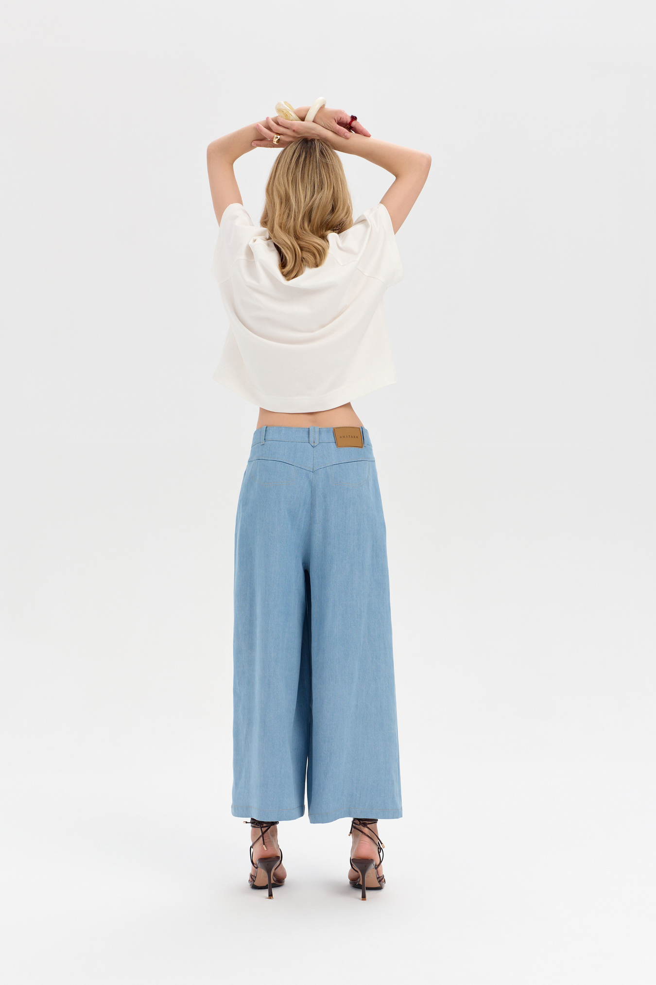 Ralph Blue Lyocell Trousers