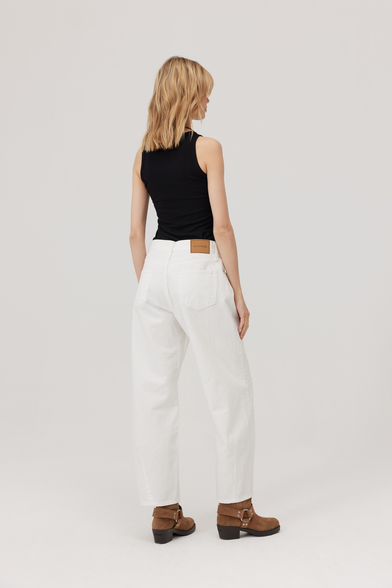 Rodeo White Denim Trousers