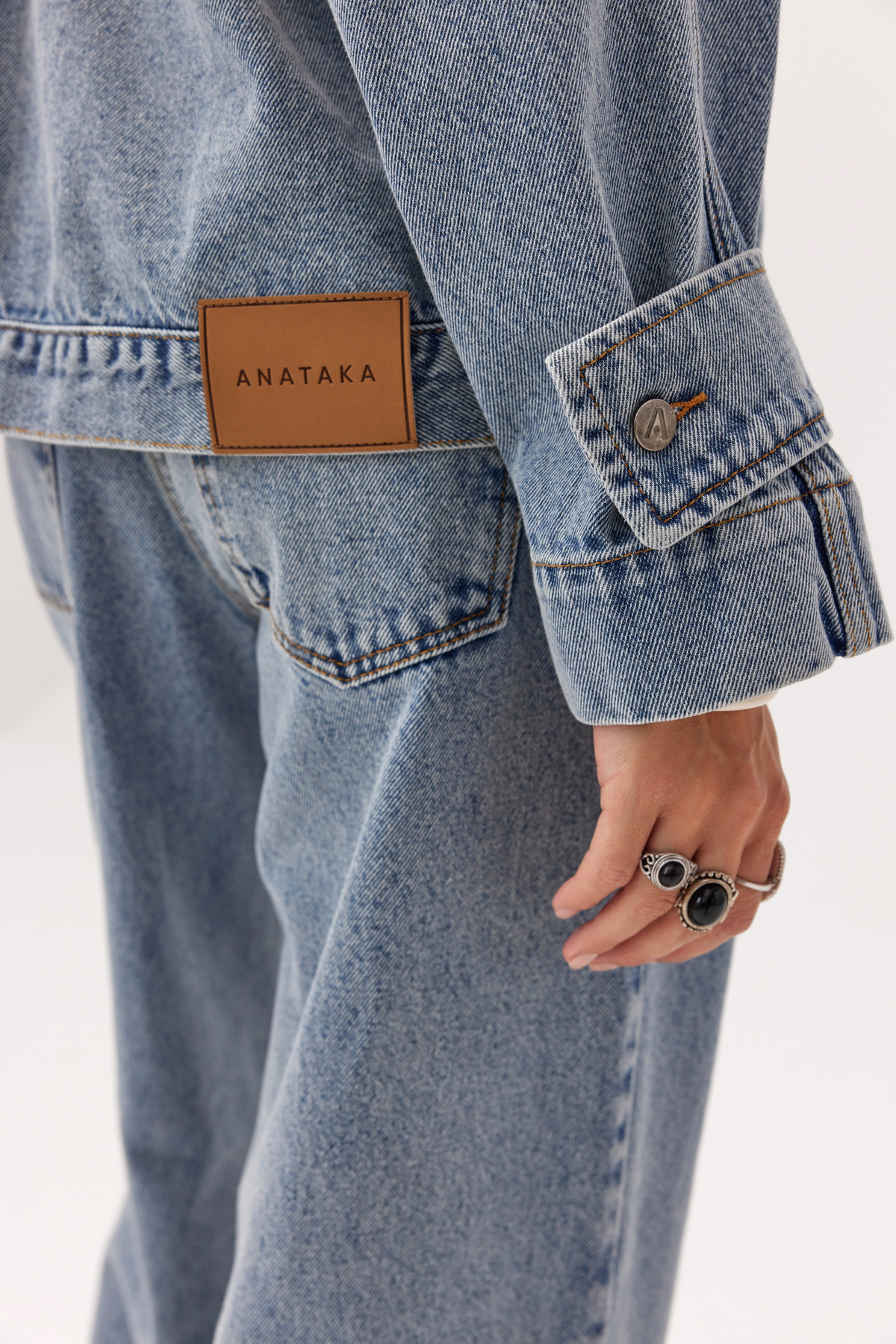 Echo Biker Denim Jacket