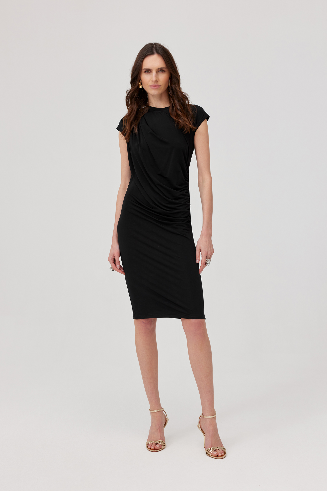 Rick Viscose Dress Black