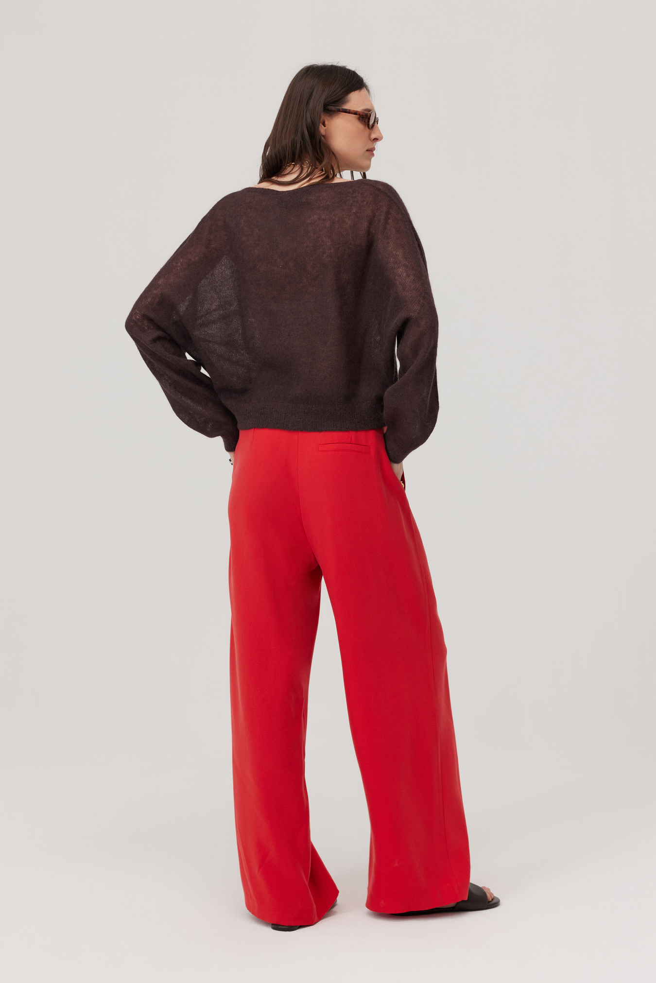 Alpaca Sweater Kelly Brown