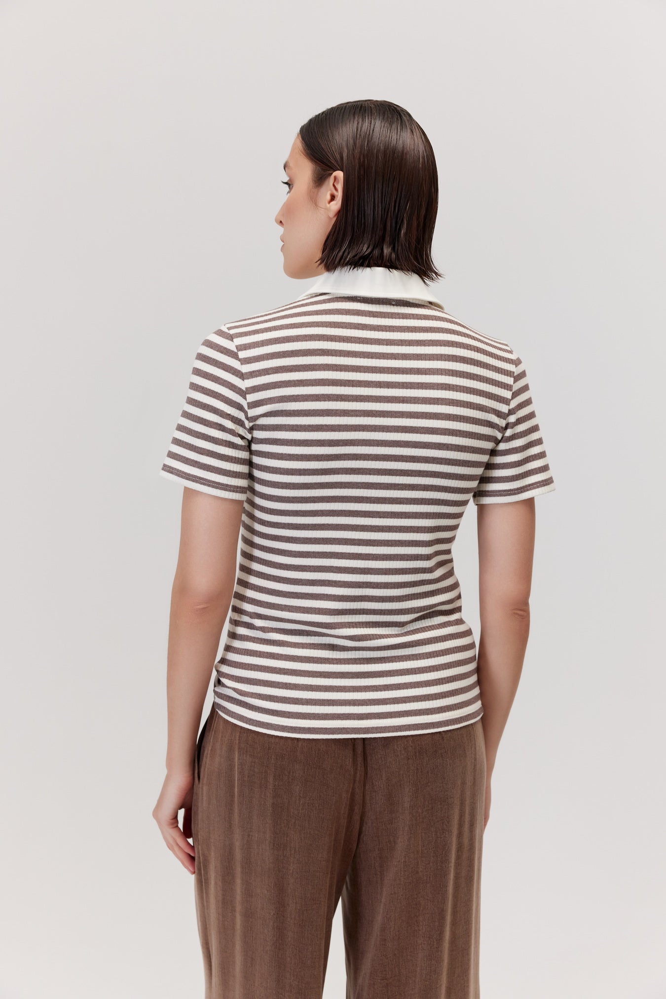Nees Brown Polo Shirt