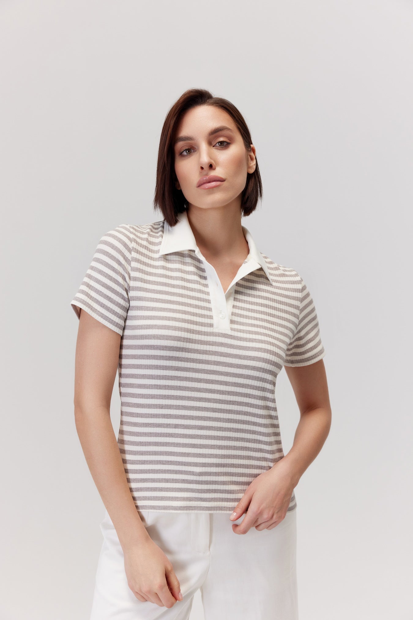 Nees Gray Polo Shirt