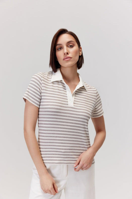 Nees Gray Polo Shirt