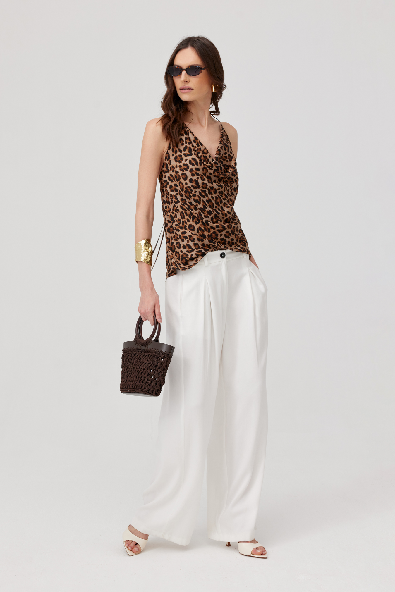 Felina Leopard Print Top