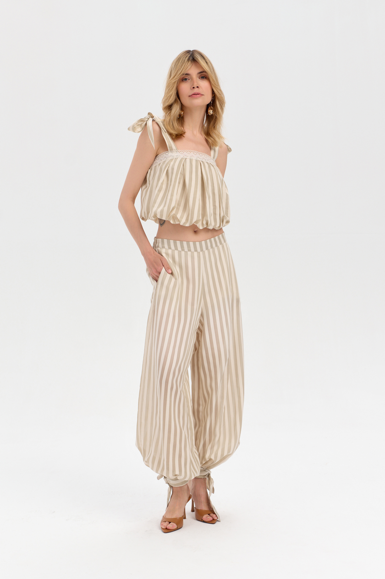 Santos Striped Trousers