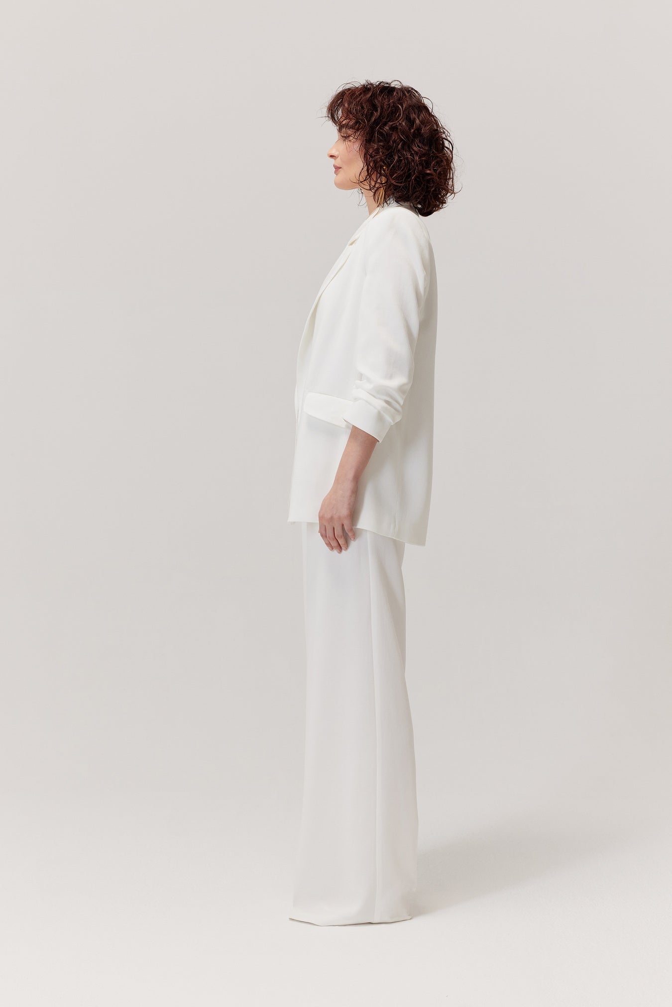 Bono White Lyocell Jacket