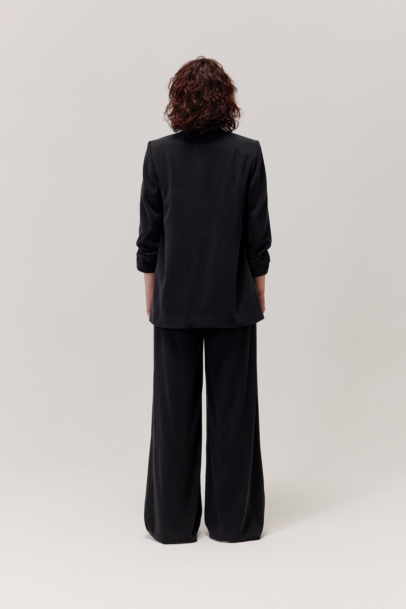 Bono Black Lyocell Trousers