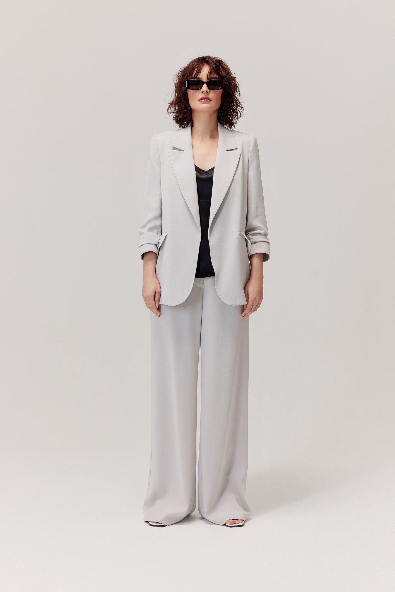 Bono Lyocell Trousers Gray