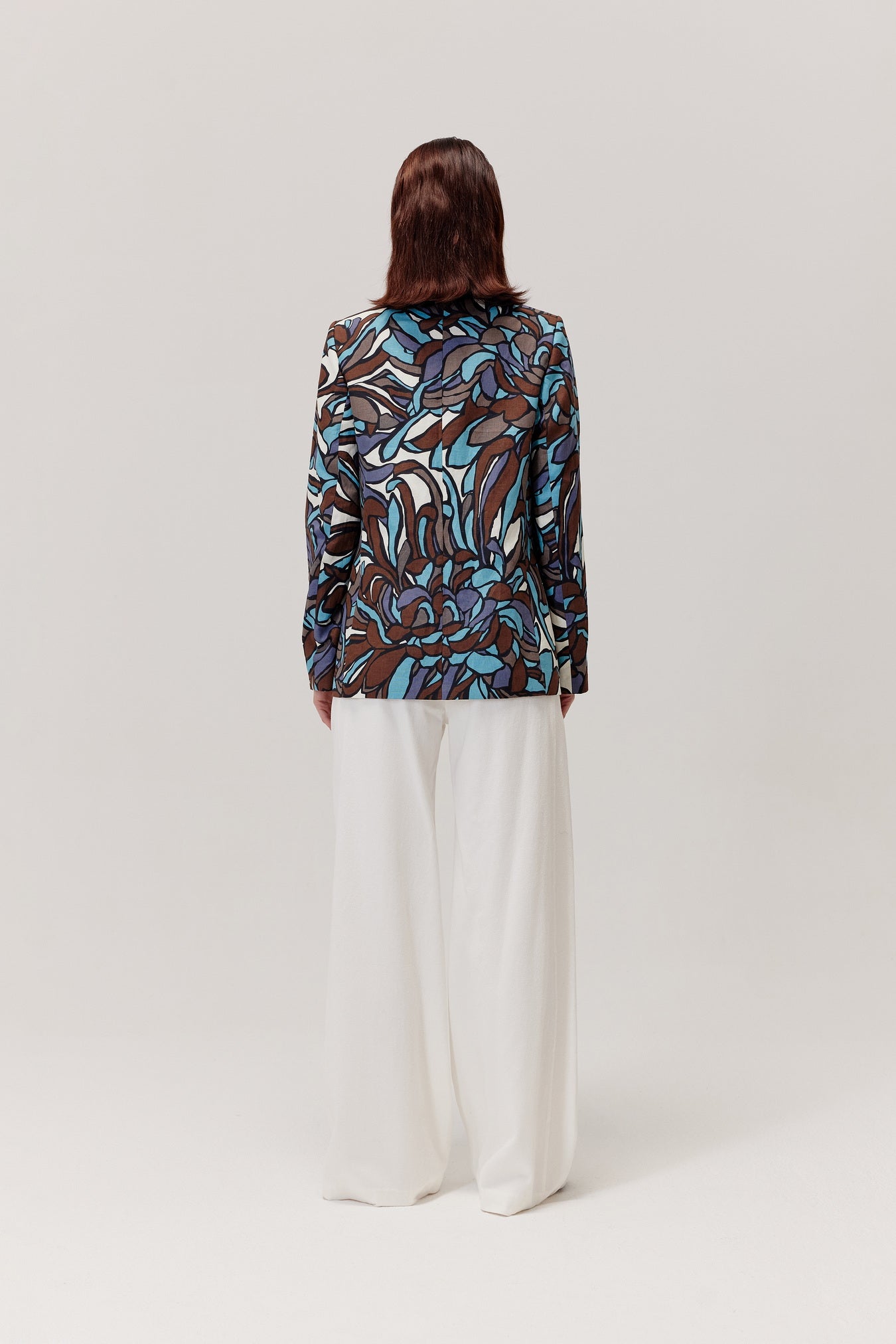 Faber Multicolor Floral Pattern Jacket