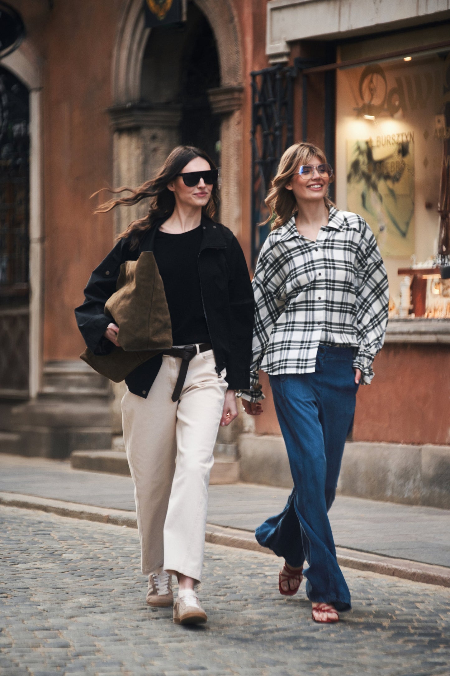 Stylish Checked Blouse Liv