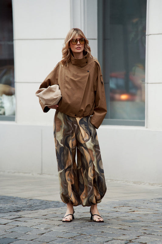 Hania's Printed Trousers