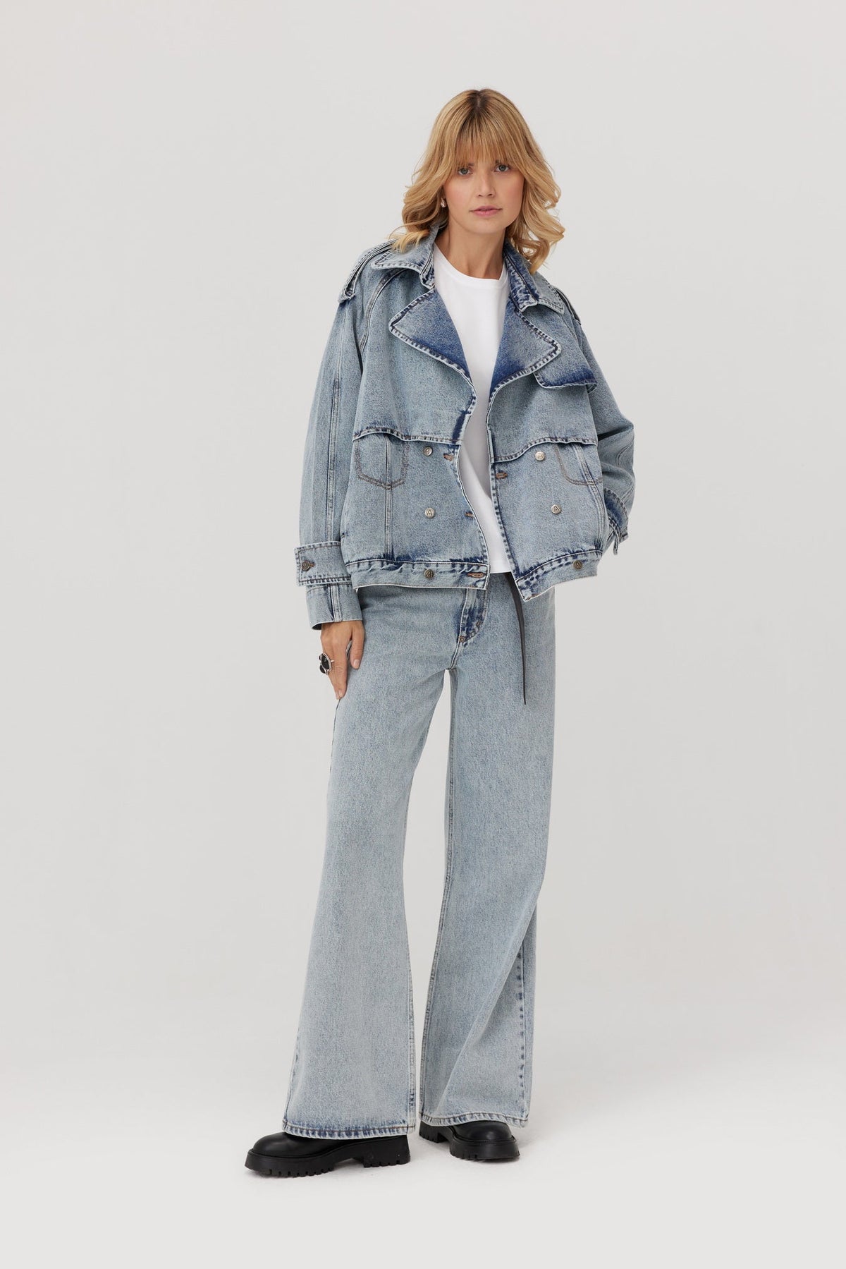 Echo Biker Denim Jacket